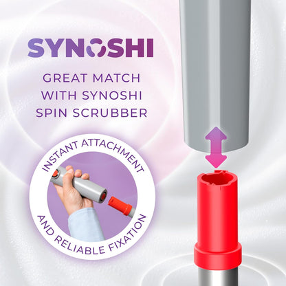 Adjustable Scrubber Extension Handle