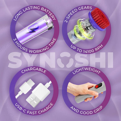 Synoshi PRO Cordless Spin Scrubber