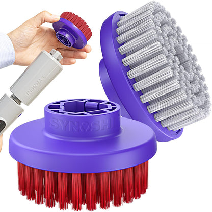Round Brush Head Set