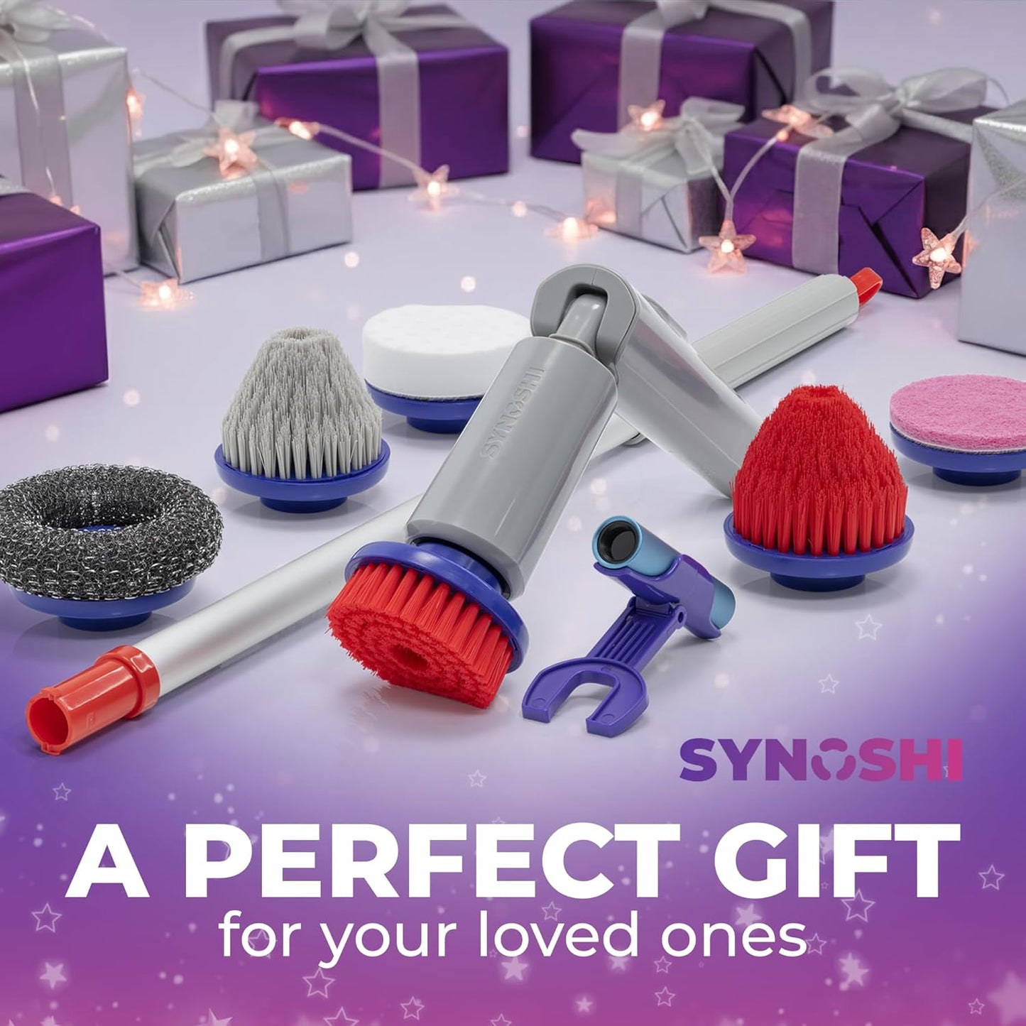 Synoshi PRO Cordless Spin Scrubber